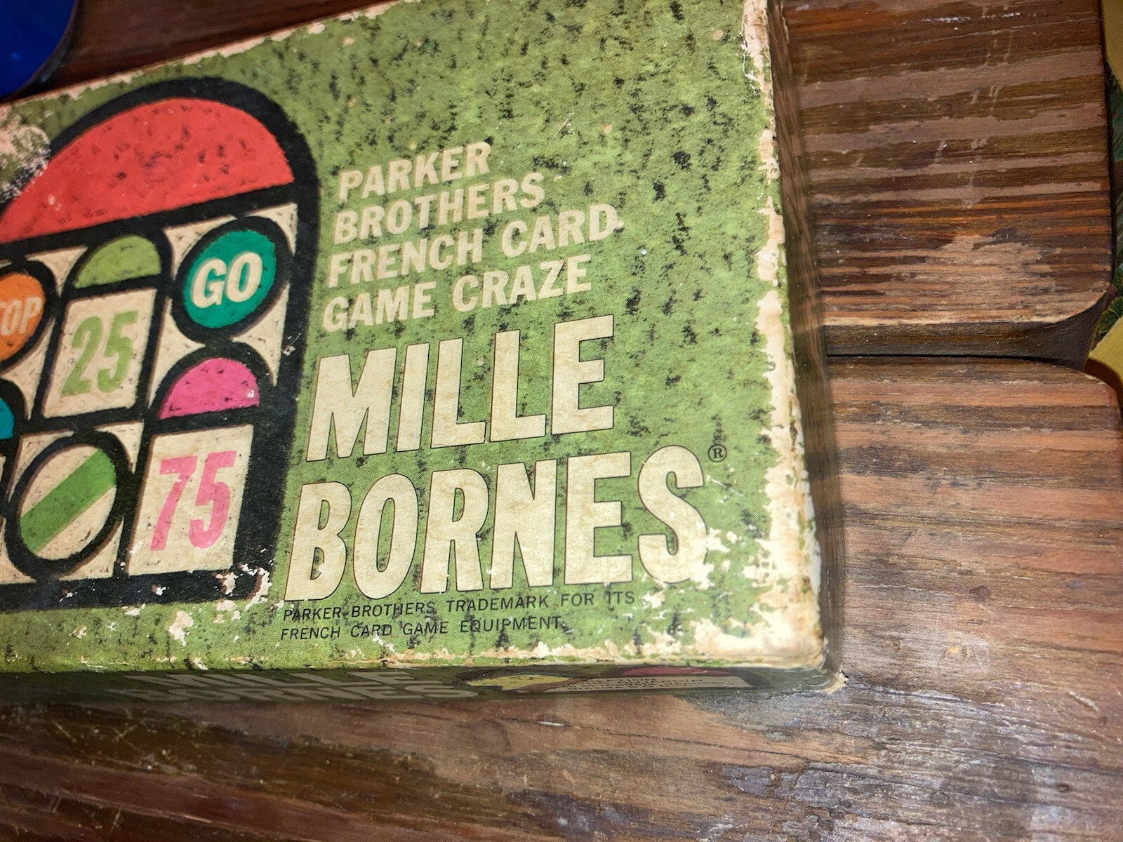 Mille Bornes Parker Brothers French Card Game Vintage 1962 eBay