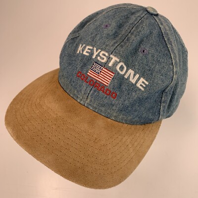 Keystone Colorado Blue Denim Ball Cap Baseball Hat