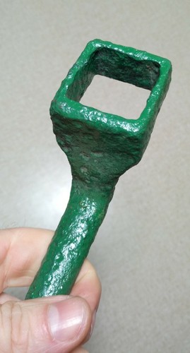 Antique Vintage Wagon Carriage Tractor Implement Plow Open Square Buggy Wrench - Picture 5 of 8