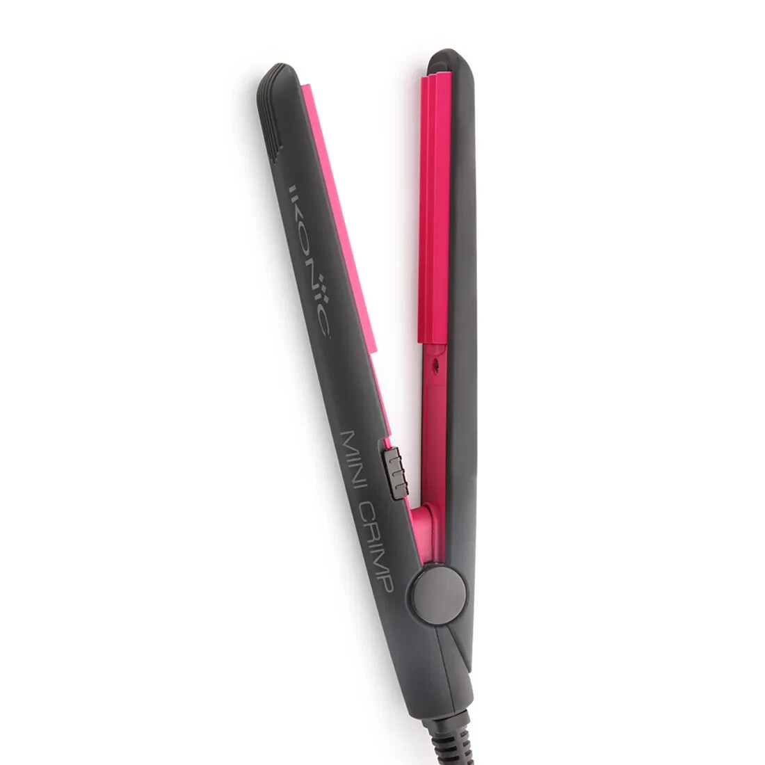 Ikonic Mini Hair Crimper Pink and Black professional styling equipment