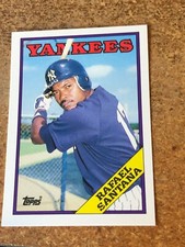 1988 Topps Traded Baseball # 101T Rafael Santana 1