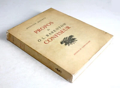 PROPOS DE O-L BARENTON, CONFISEUR POLYTECHNIQUE de DETOEUF, PREFACE BRISSON 1958 - Photo 1/4