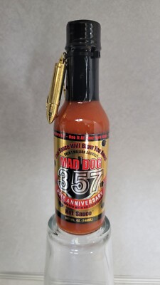 Mad Dog 357 Gold Edition Hot Sauce, With No.9 Plutonium 9 Million Scoville 