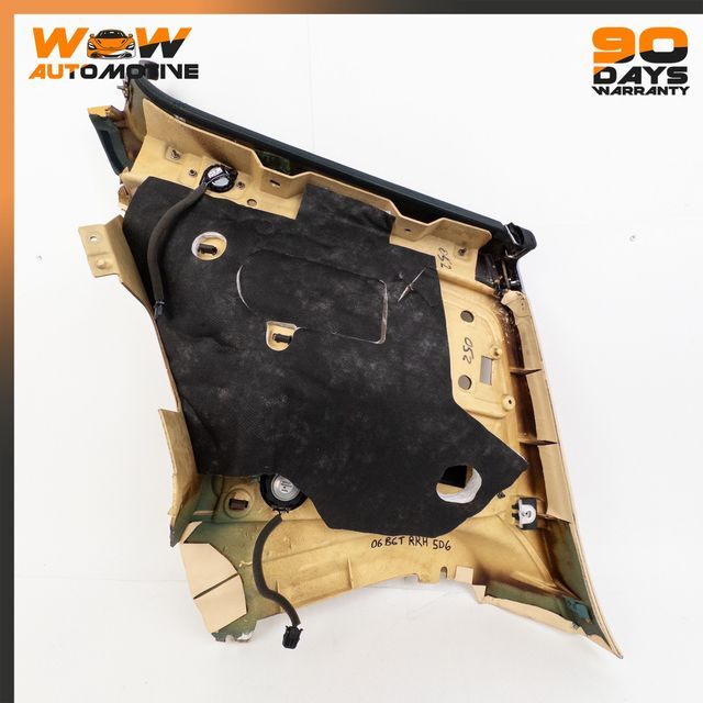 04-10 BENTLEY CONTINENTAL GT REAR RIGHT PASSENGER SIDE INTERIOR DOOR PANEL OEM