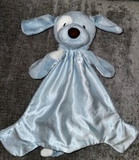 Baby Gund Blue Spunky Puppy Dog Huggybuddy Plush Security Blanket Lovey 6047442