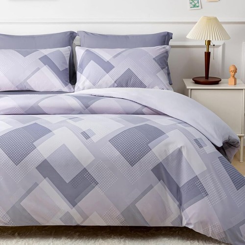 Bettbezug Set Doppel Wende Luxus Bettdecke Steppdecke Bezug Bettwäsche Set King Size - Bild 142 von 182