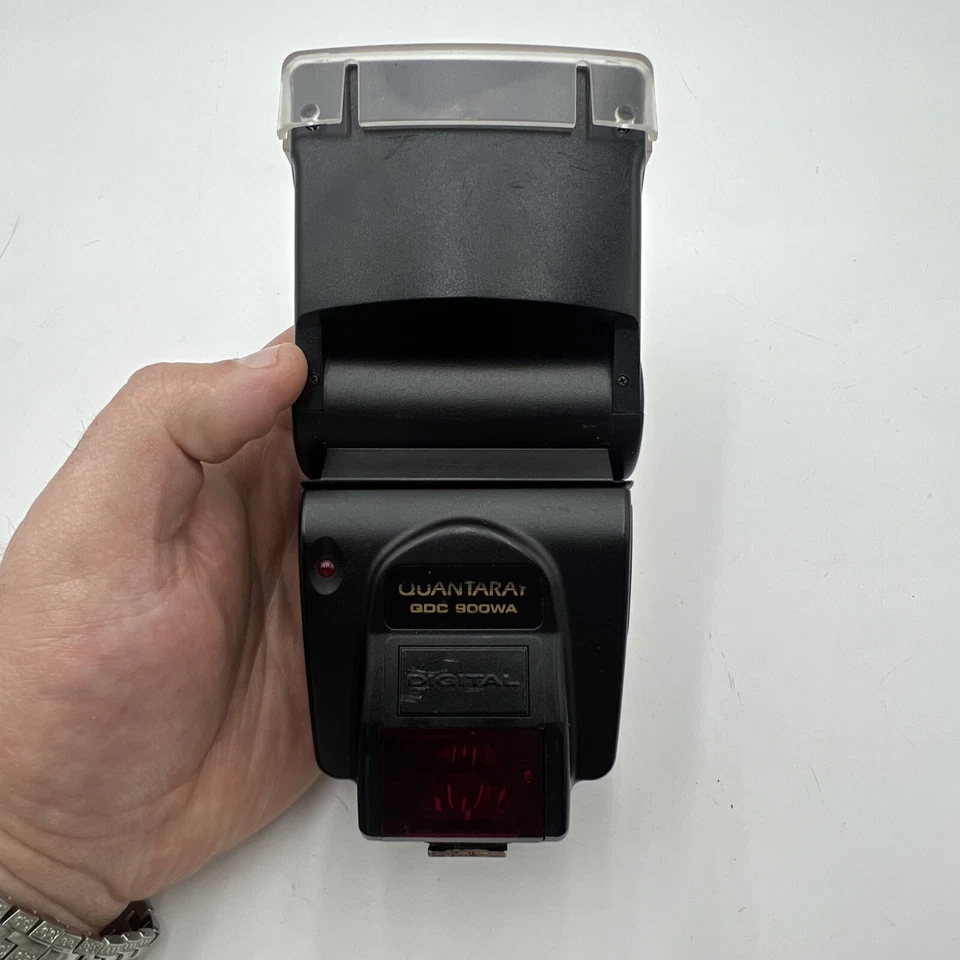 QUANTARAY QDC 900WA CAMERA FLASH FOR CANON EOS E-TTL - TESTED - Image 2 of 4