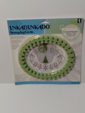 Inkadinkado Stamping Gear Oval Cling Stamps Symmetry Wheel