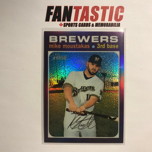 2020 Topps Heritage Chrome PURPLE Parallel YOU PICK - Picture 4 of 51