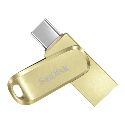 SanDisk 128GB Ultra Dual Drive Luxe USB Type-C Flash Drive - SDDDC4-128G-G46GD