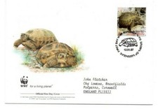 ARMENIA 2007  WWF  FDC  Endangered Species.  Testudo horsfieldii   SG607