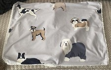 MAINSTAYS Dog Print Pillow Covers Pug Collie Terrier Sheepdog Setter Griffon 2