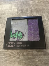 "New" DC Comics Batman Socks Tie Gift Pack