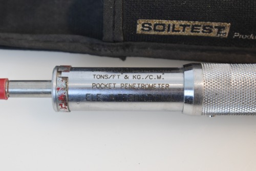 Penetrómetro de hormigón de bolsillo SoilTest buen estado usado - Imagen 2 de 4