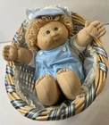 Vintage Cabbage Patch doll basket included