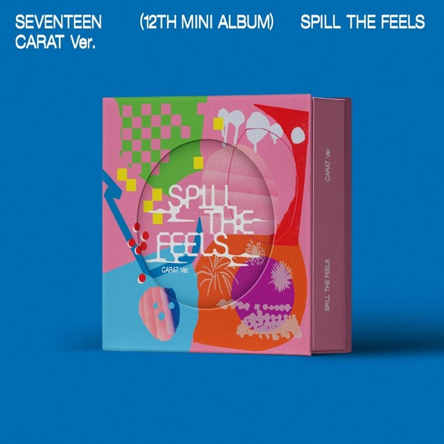 SEVENTEEN - 12th Mini Album Spill The Feels Carat Random version