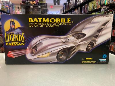 Batmobile With Missile Detonator Legends of Batman 1994 Kenner Car