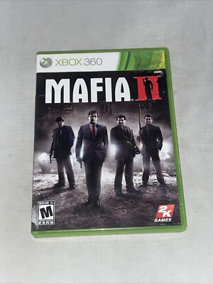 Mafia II (Microsoft Xbox 360, 2010) COMPLETE CIB w/ Manual 710425394065| 