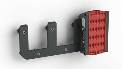 Battery wall mount Bosch 18V professional blue/ProCore holder battery holder