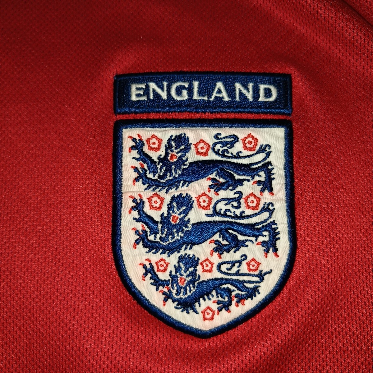 Camisa de Futebol Inglaterra 2002/2004 Beckham | Para Fanáticos