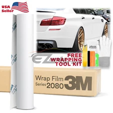 Genuine 3M 2080 Series M10 Matte White Vinyl Wrap Vehicle Film Decal Sheet Film