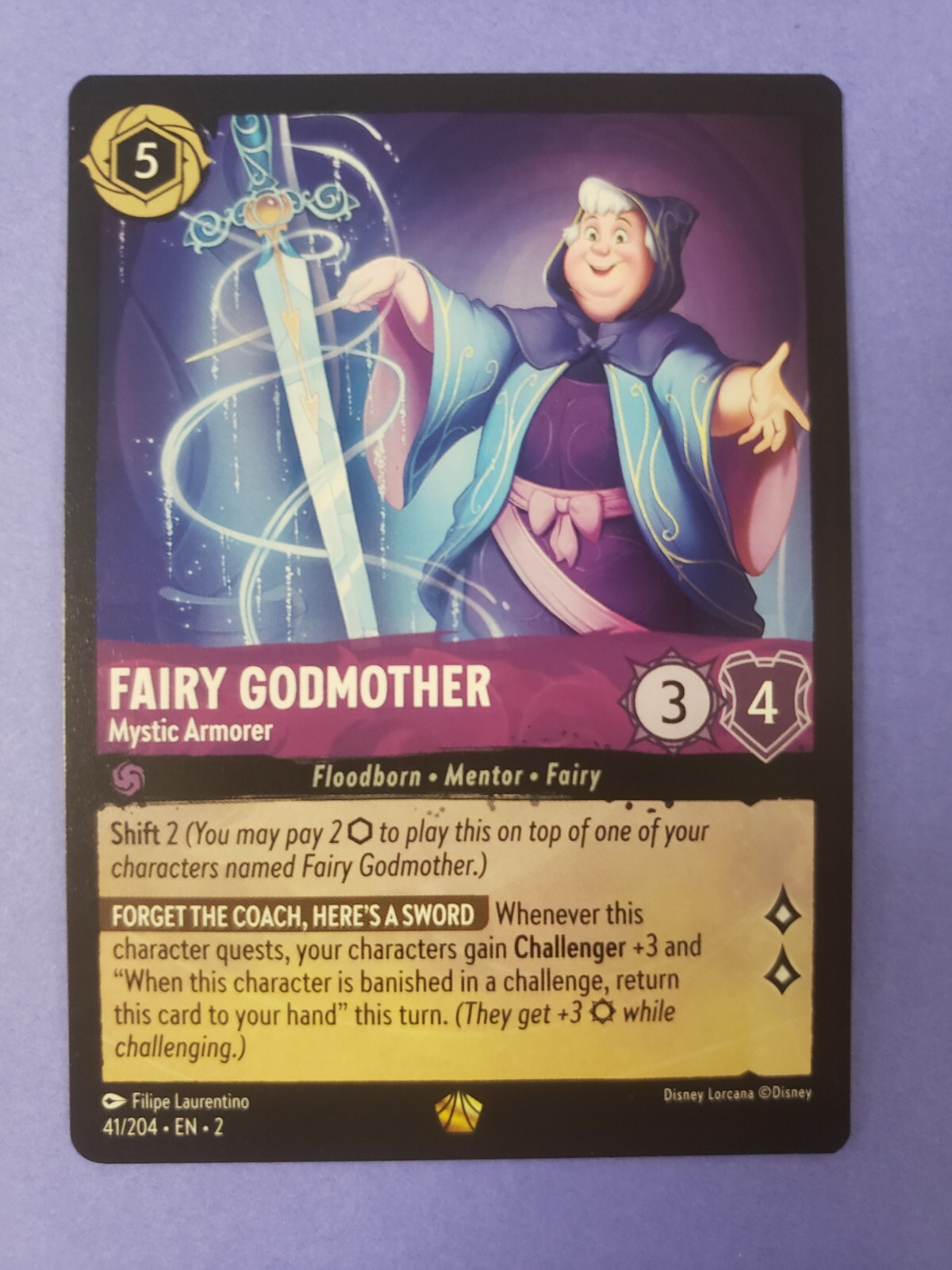 Fairy Godmother - Mystic Armorer 2023 Rise of the Floodborn #41/204 Base  Price Guide - Sports Card Investor