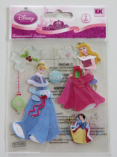 Disney EK Success Scrapbook Sticker Set - Princess Christmas/Holiday Stickers
