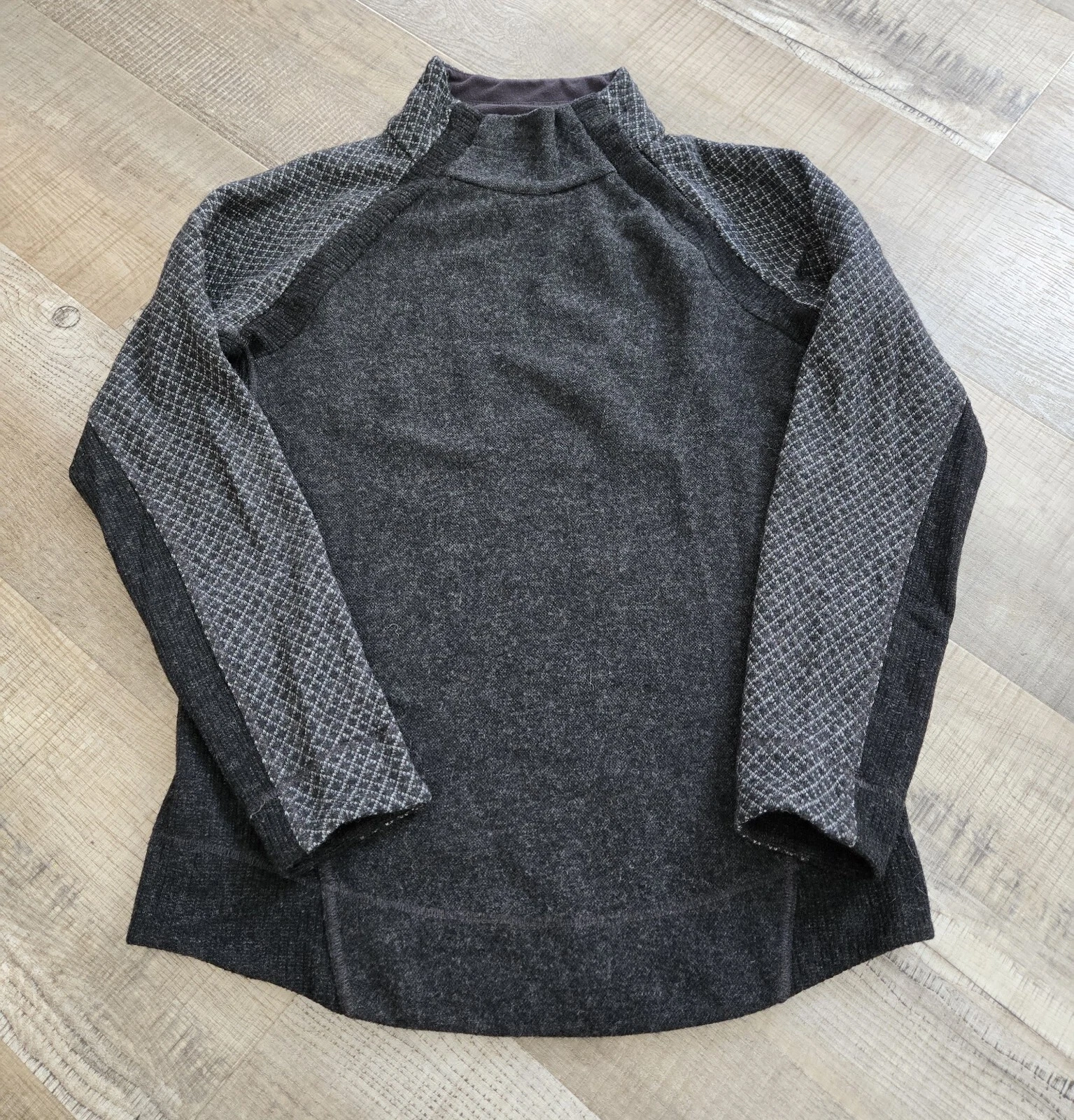 prana brandie pullover high neck eu sweater