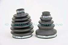 CV Axle Boots-2 Boots 4 METAL CLAMPS-Grease-F...