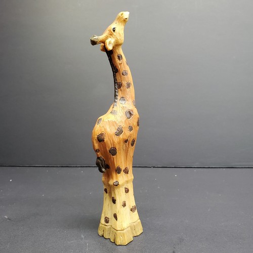 Giraffe Jugendliche Safari Textur Harz kleine Figur Statue afrikanisches Dekor - Bild 5 von 13