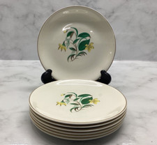Vintage Salem Starlight salad PLATES GOLD TRI...