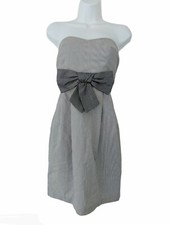 IN Gray Strapless Mini Dress Size 3 *SALE*