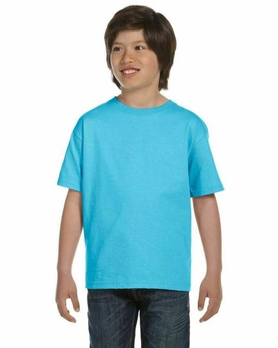 Hanes Youth ComfortSoft® Cotton T-Shirt Boys & Girls Tee Shirts XS-XL 5480 - Picture 7 of 54