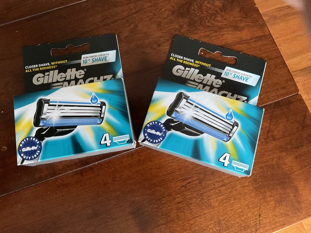 8 Cartridges Gíllette Mach 3 Razor Refill Cartridges 8 cartridges