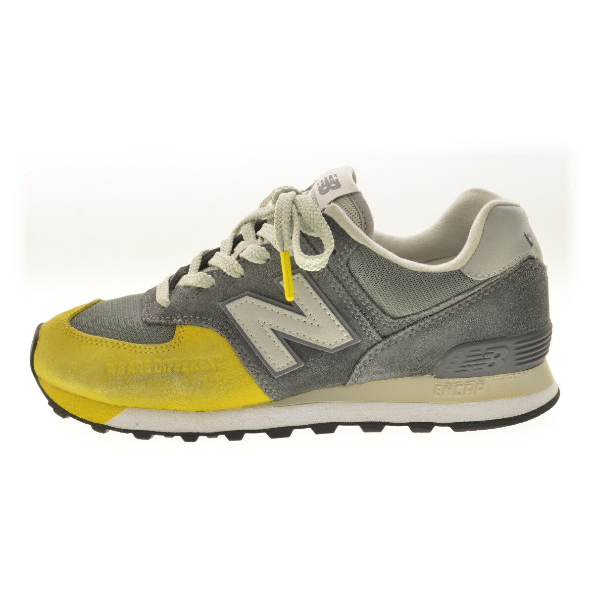 New Balance × the Apartment ML574AP2 Mustard Dip Sneakers