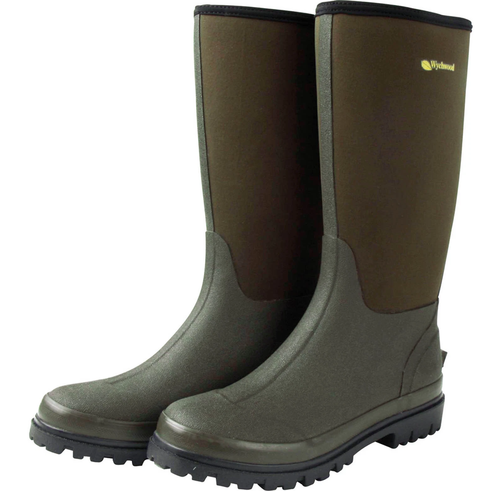 Wychwood ¾ Neoprene Waterproof Fishing, Hiking Wellington Boots – Sizes 7 to 12