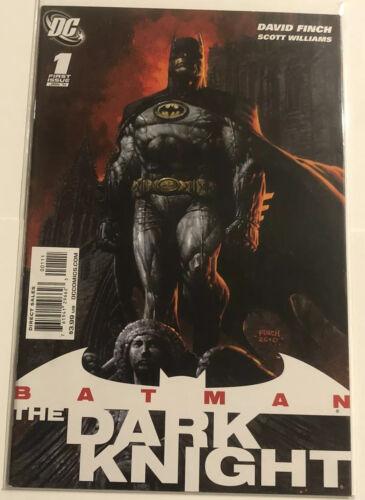 Batman The Dark Knight #1 David Finch variante DC 2010 - Foto 1 di 1