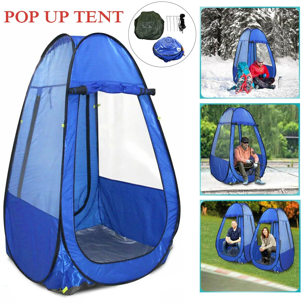 Single pop top up tent
