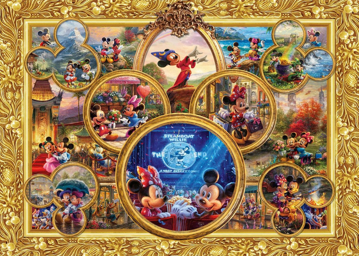 Disney - mimページ Disney Mickey & Minnie In Japan Panel 35″x 44