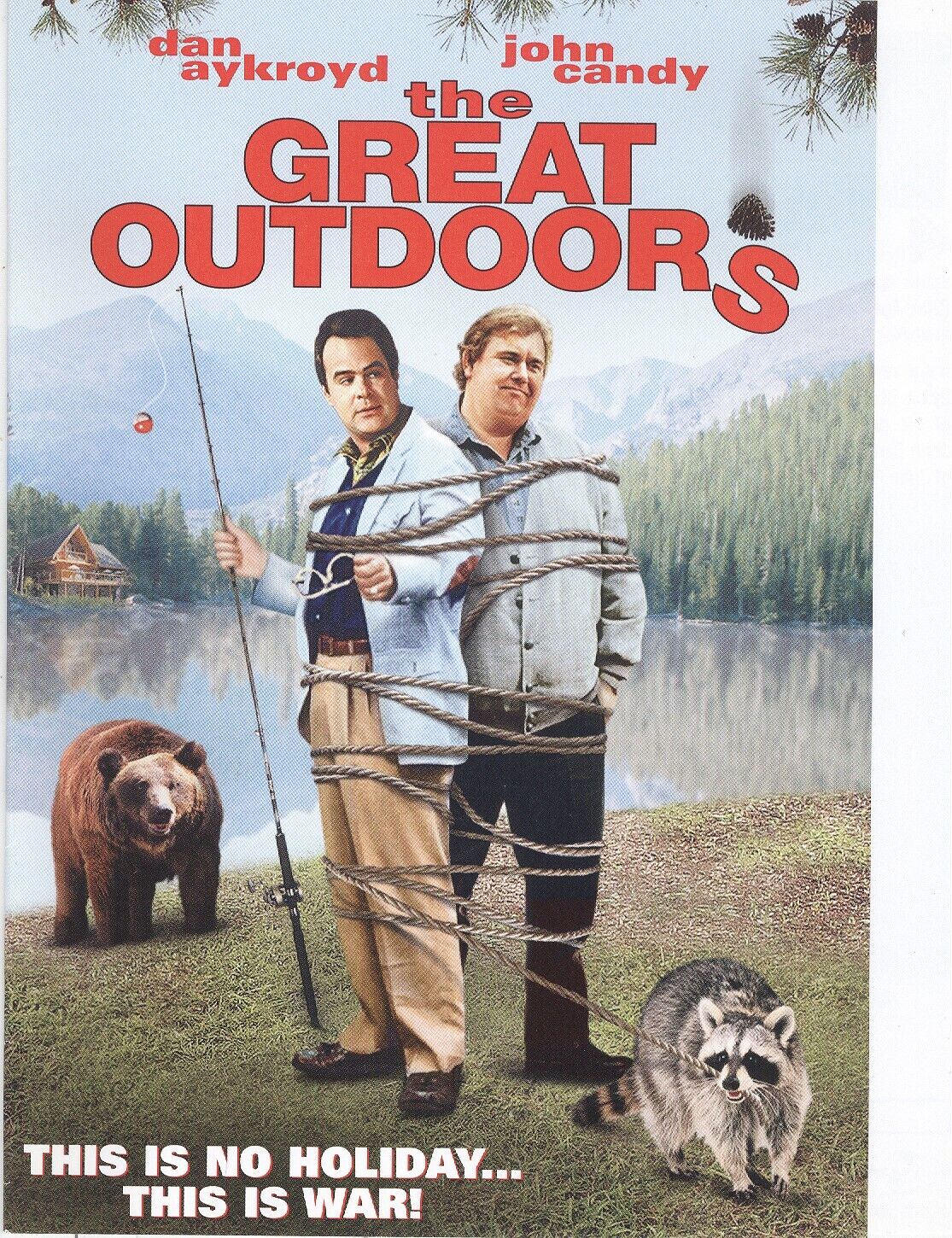 Replacement Max 78% OFF Minneapolis Mall Cover Art For DVD Case FRE The Great Outdoors 1988