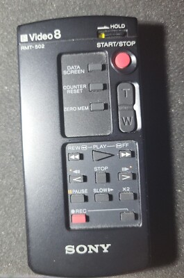 Original SONY RMT-502 Remote Control CCDF56, CCDF402, CCDV701, CCDF501