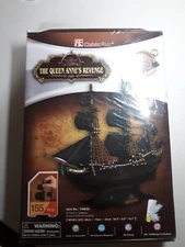 Paper Model Puzzle Toy the Queen Anne's revenge Black Pearl Pirates of Caribbean
