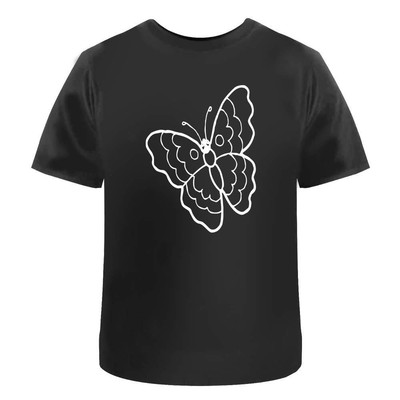 'Nice Flying Butterfly' Men's / Women's Cotton T-Shirts (TA046967)