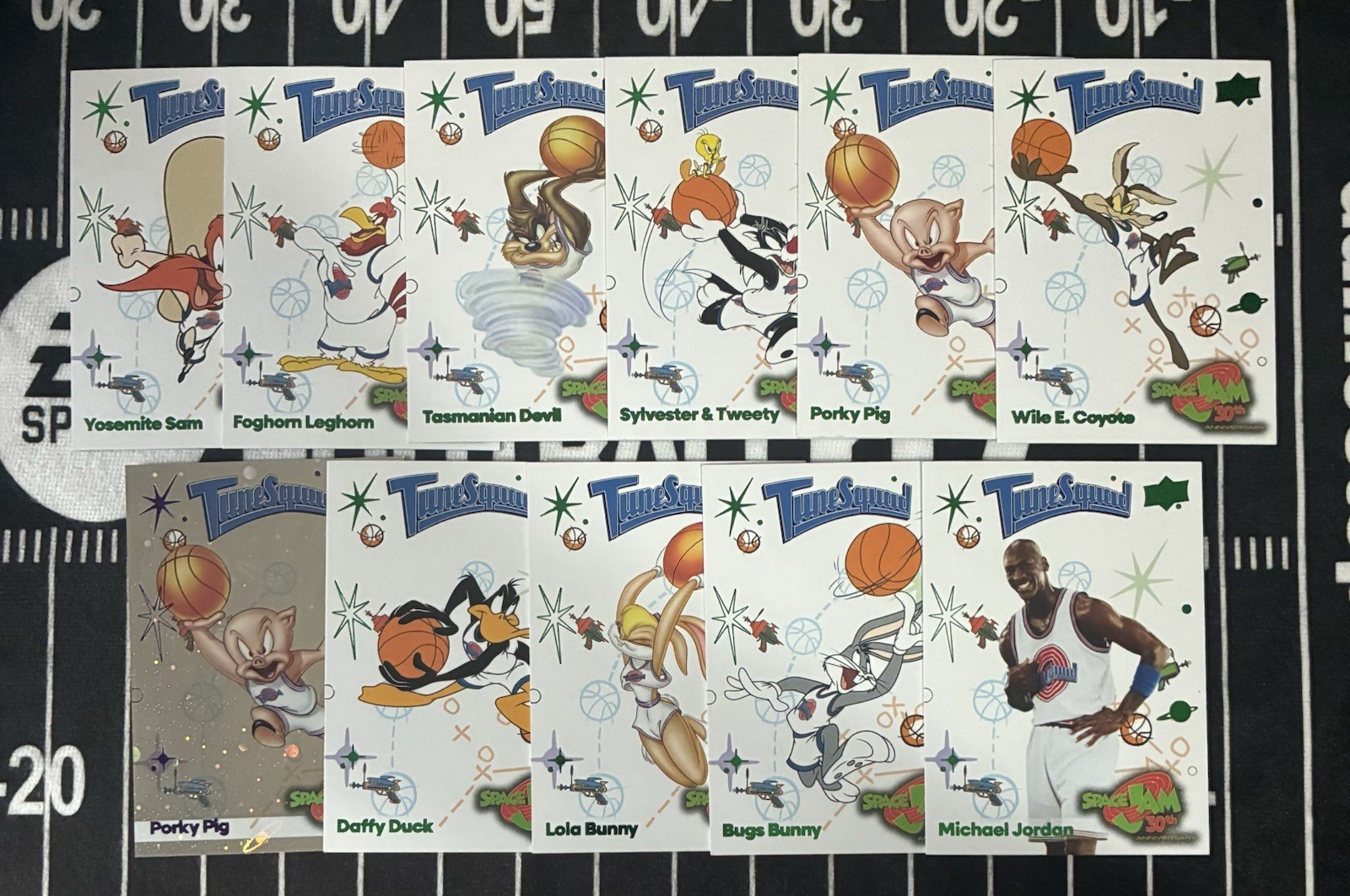 Upper deck 30th anniversary Space Jam Lot (11 cards)