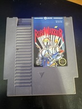 Robo Warrior Nintendo NES Video Game Pak Cartridge RoboWarrior Tested & Cleaned