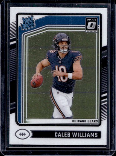 2024 Donruss Optic Caleb Williams Rated Rookie #201 Bears