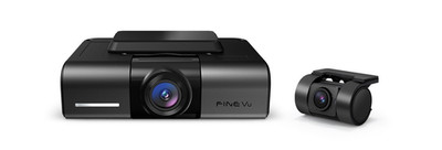 FineVu GX1000 2K QHD Dual Dash Cam Front + Rear GPS Wi-Fi Parking Mode STARVIS 