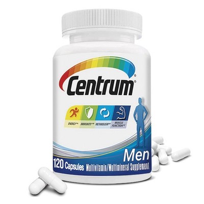 Men'S Multivitamins Boost Energy Levels Improve Muscle Function 120 Capsule