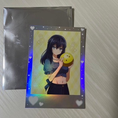 Round 1 Airi Collaboration Sparkle Photo Card Girl Gaming Collectible Used