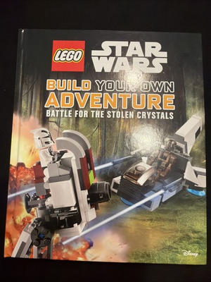 #ad Lego Star Wars Build Your Own Adventure Battle For The Stolen Crystals Book Only $15.00